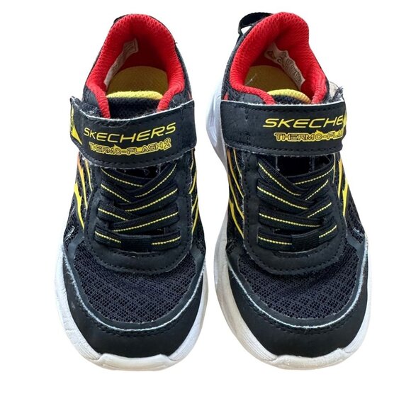 Sketchers S-Lights: Thermo Flash 2.0 Black/Red 11 - Picture 1 of 4